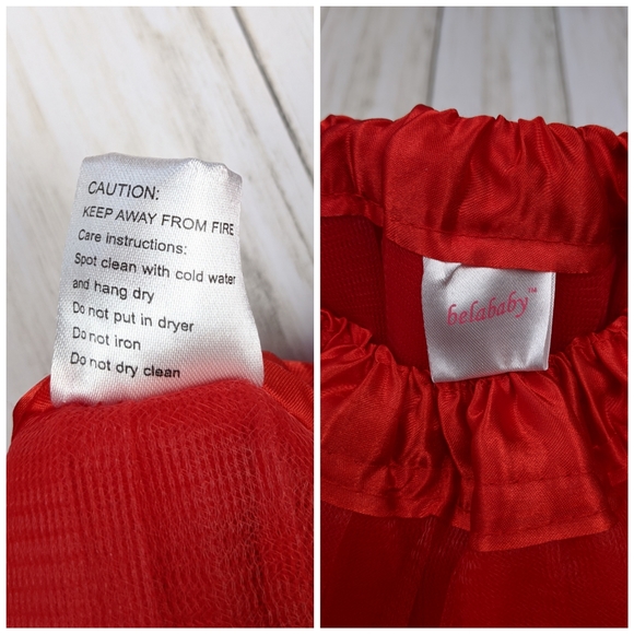 Valentine's Day 3 piece outfit tutu, onesie, bow - Picture 8 of 8